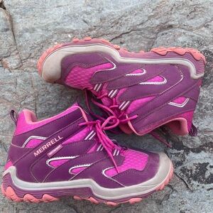 Merrell Chameleon waterproof mid hiking boots